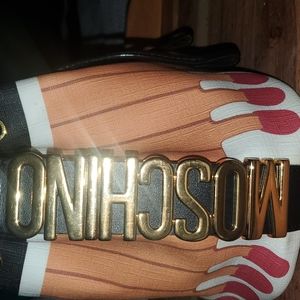 Moschino bucket style purse